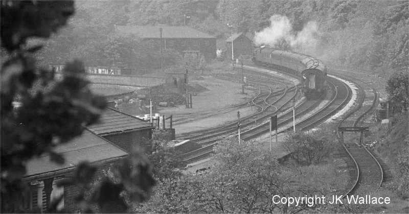 1X55 Riddel & Co excursion Bradford Exchange – Blackpool North passing Todmorden 09.45 Saturday 4 June 1966