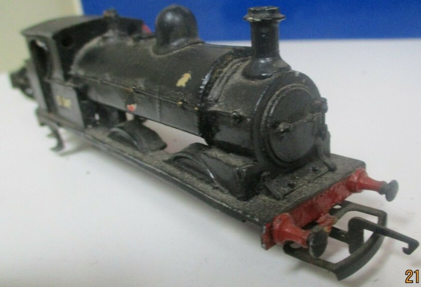 Cotswold LYR Barton Wright Class 23 0-6-0 saddle tank body three quarters front view, as purchased off eBay