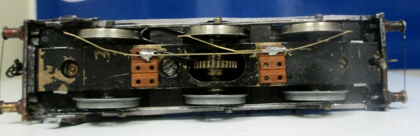 EM gauge Cotswold LYR Barton Wright Class 23 0-6-0 saddle tank underside view