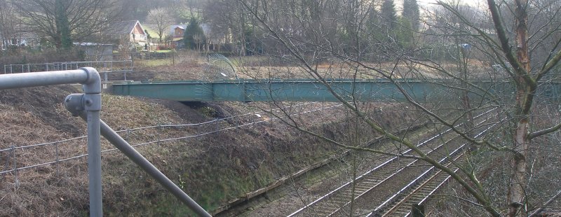 Calder Valley Main Line Aqueduct Bridge 93 photographed on 25 March 2016 looking towards Manchester