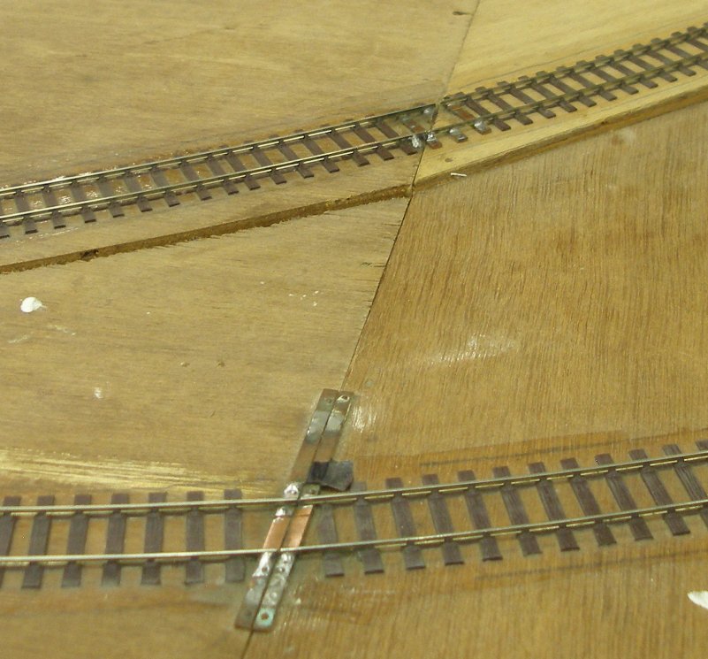 Baseboard joints on the Manchester MRS Dewsbury layout
