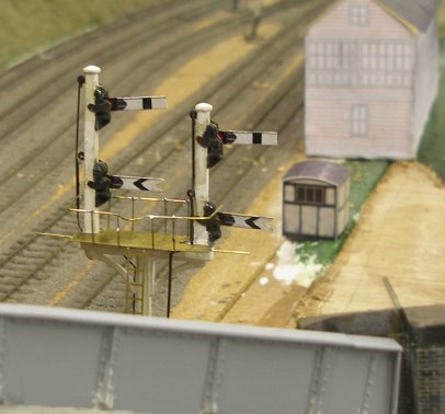 Hall Royd Up Passenger Loop bracket signal from the rear