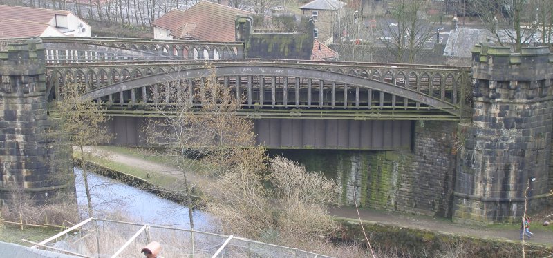 Rochdale Canal Bridge 102 at Gauxholme