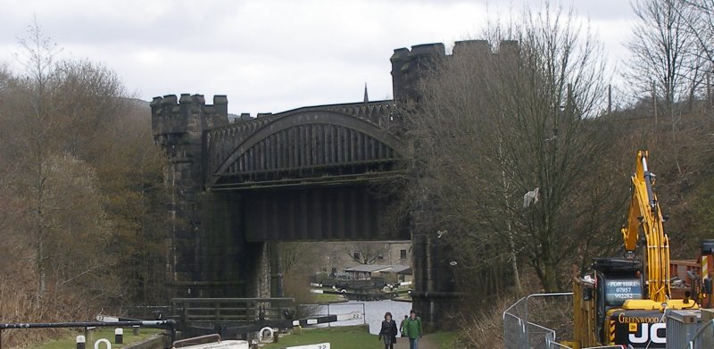 Rochdale Canal Bridge 102 at Gauxholme