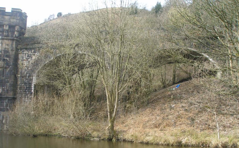 Rochdale Canal Bridge 102 at Gauxholme