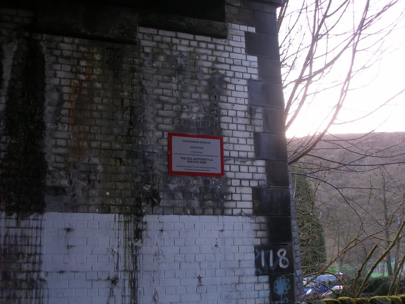 Calder Valley Main Line Bridge 118 details