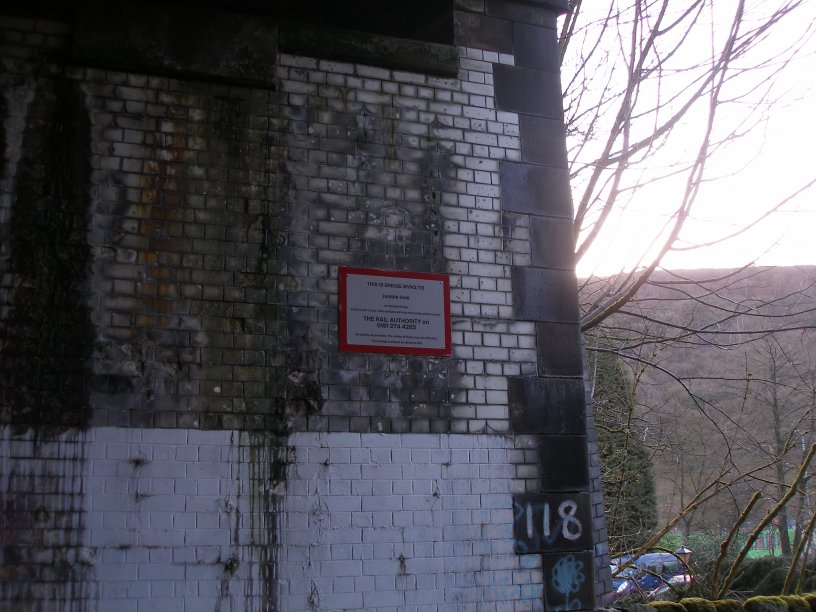 Calder Valley Main Line Bridge 118 details