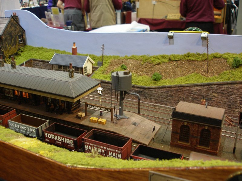 Calderwood Station - a superb 4mm L&Y themed layout.