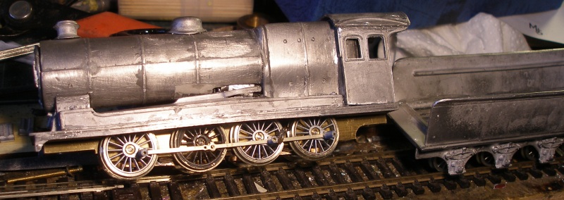 Sutherland Models LYR Class 31 0-8-0 heavy goods tender loco showing faults to be corrected