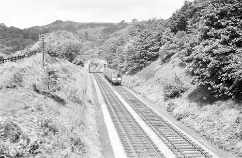 Class 105 motors towards Todmorden on a Preston-Todmorden working