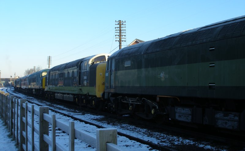 Diesels at Loughborough