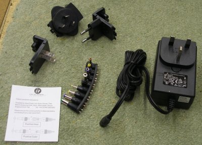 Digitrains 15 volt power adaptor as supplied