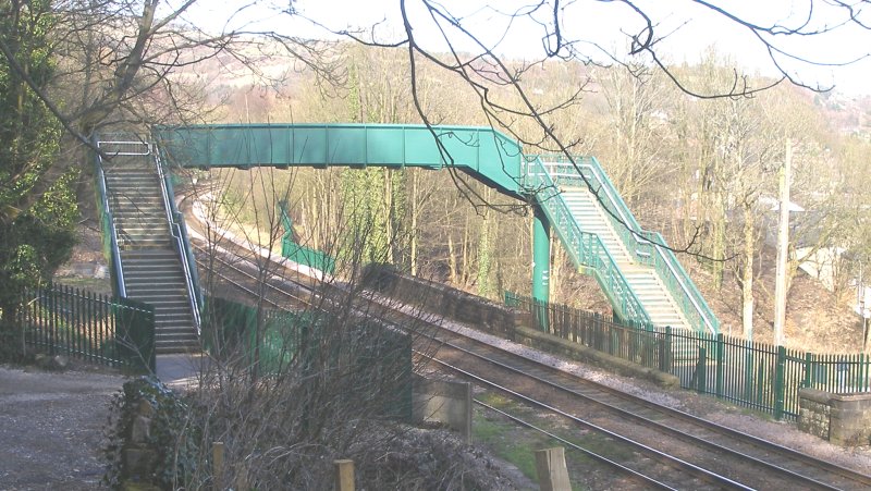 Calder Valley Dobroyd Crossing Footbridge Bridge 102A