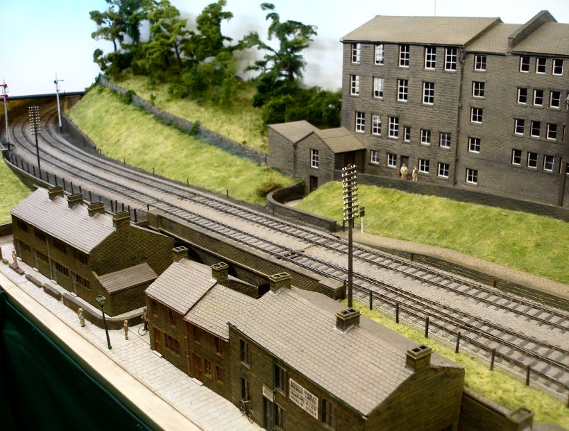 Eastwood Model Railway (P4) as seen at Wigan, 1 October 2022