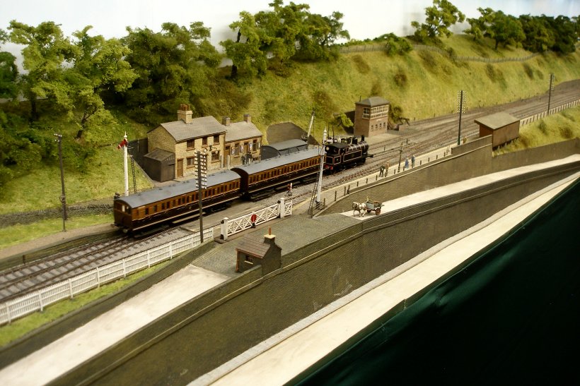 Eastwood Model Railway (P4) as seen at Wigan, 1 October 2022