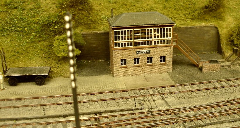 Eastwood Model Railway (P4) as seen at Wigan, 1 October 2022