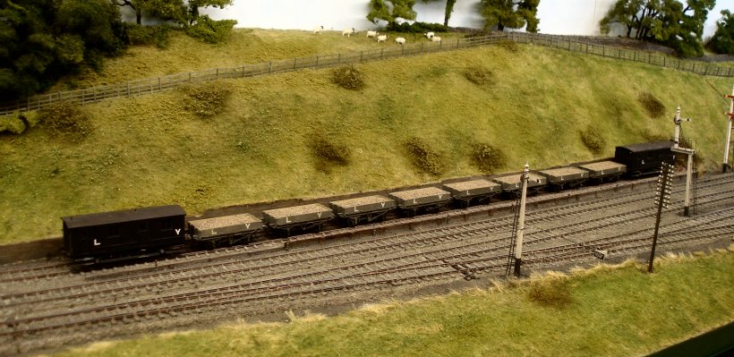 Eastwood Model Railway (P4) as seen at Wigan, 1 October 2022