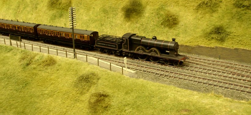 Eastwood Model Railway (P4) as seen at Wigan, 1 October 2022