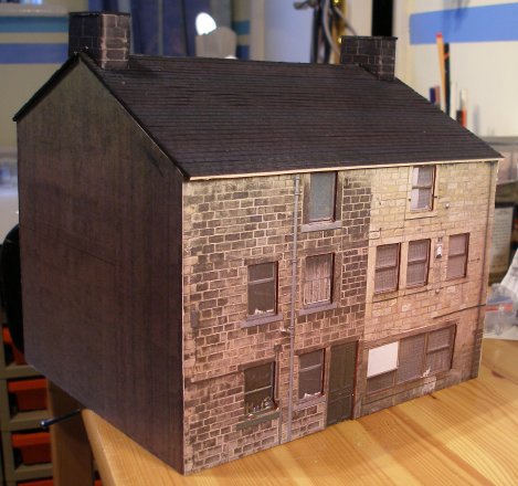 Model railway print out buildings free