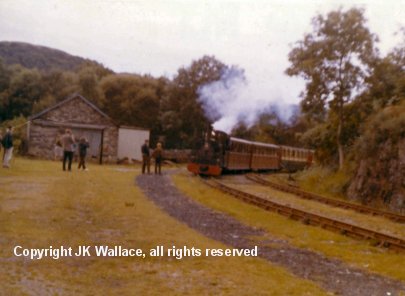 Linda arrives at Tan-y-Bwlch Sunday 31 July 1966