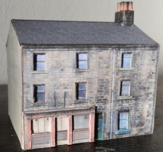 Model railway print out buildings free