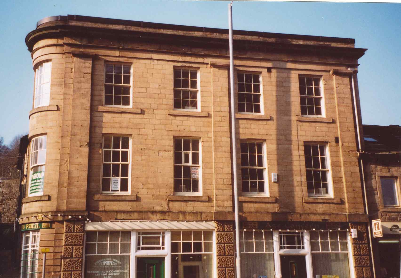 9-11 Burnley Road, Todmorden; upper stories