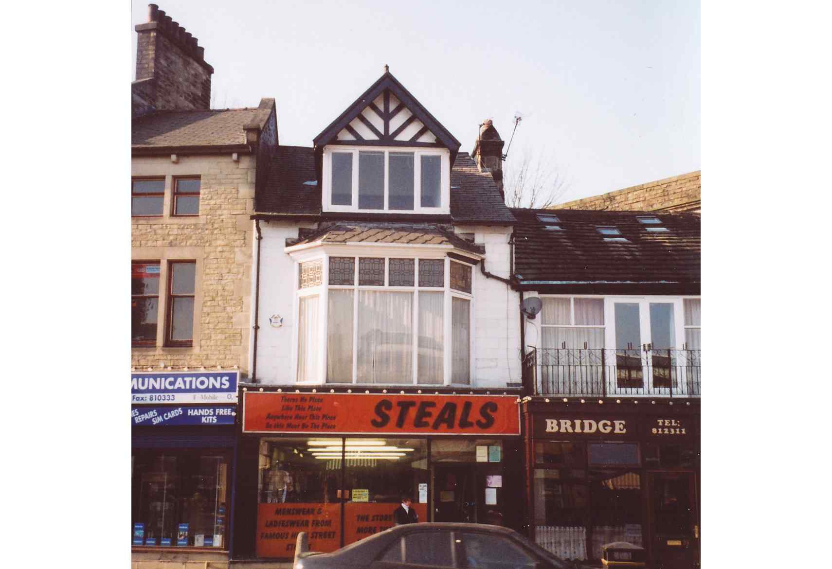 37 Burnley Road, Todmorden; as 'Steals' (now Costermongers)