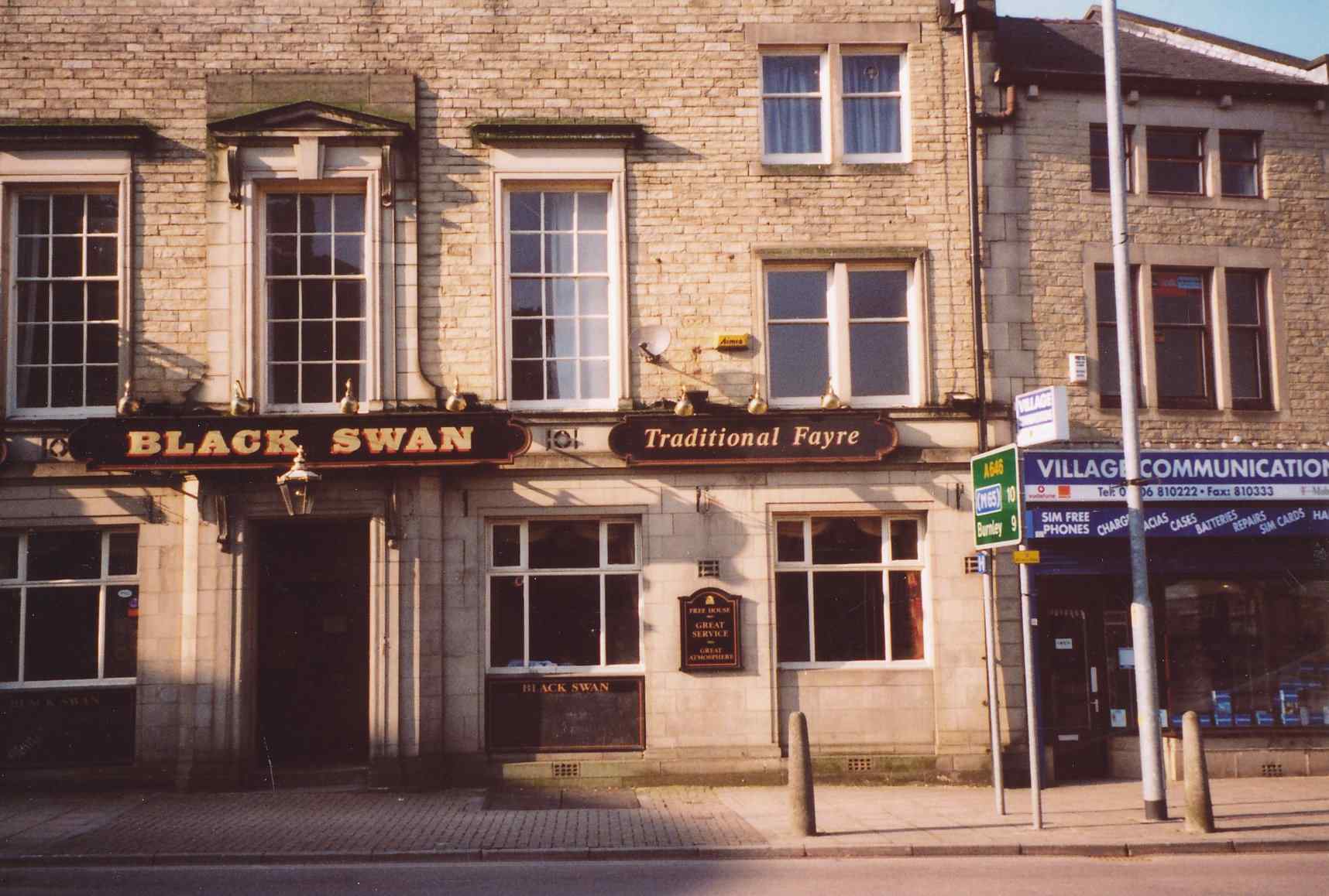 'The Black Swan' pub (when open) 31-33 Burnley Road, Todmorden