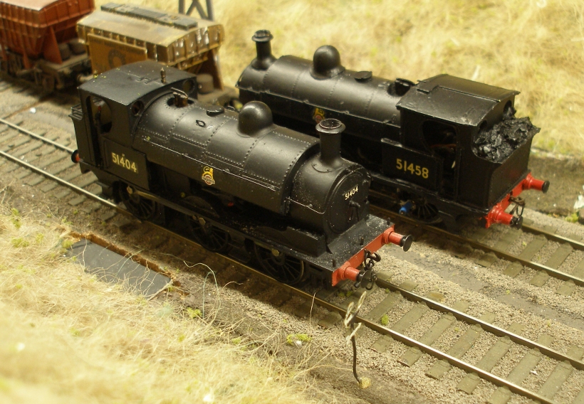 OOWorks LYR Class 23 Barton Wright 0-6-0 mouted on a Bachmann chassis, three quarters front view.