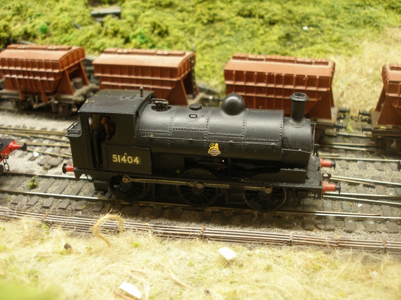 The OOWorks LYR Class 23 mounted on a Bachmann Pannier chassis, side view.