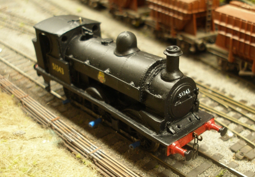 Cotswold LYR Class 23 0-6-0 sprayed and varnished in BR livery as 51343