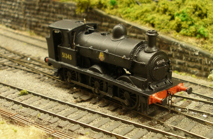 LYR Barton Wright Class 23 0-6-0ST mounted on a Bachmann Pannier chassis, viewed on Hall Royd Junction, driver's side.