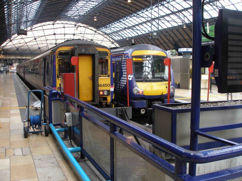 Another excellent run up the West Highland provided an on-time arrival at Glasgow Queens Street.