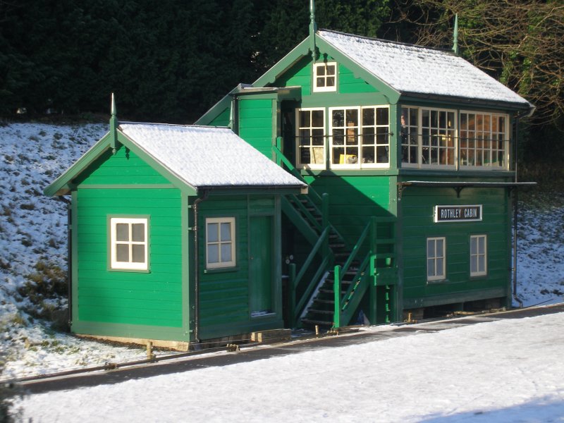 Rothley signal cabin, 30 December 2014