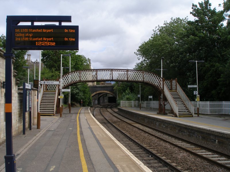 Stamford Railway Station Platform June 2015