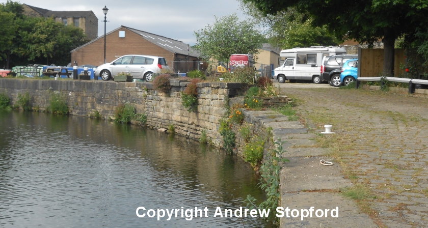 Clifton Tramway wharf in Brighouse