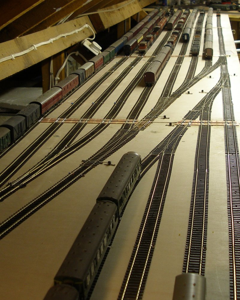 Hall Royd's new storage sidings now looking rather full...