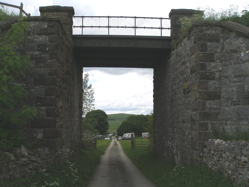 Bridge with steel decking on the Tissington Trail 8 June 2014