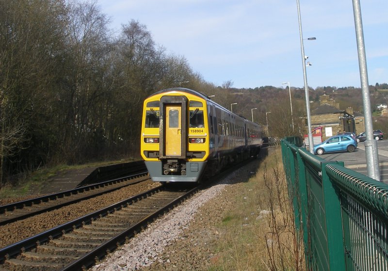 158.904 departs for Moston on Good Friday 25 March 2016.