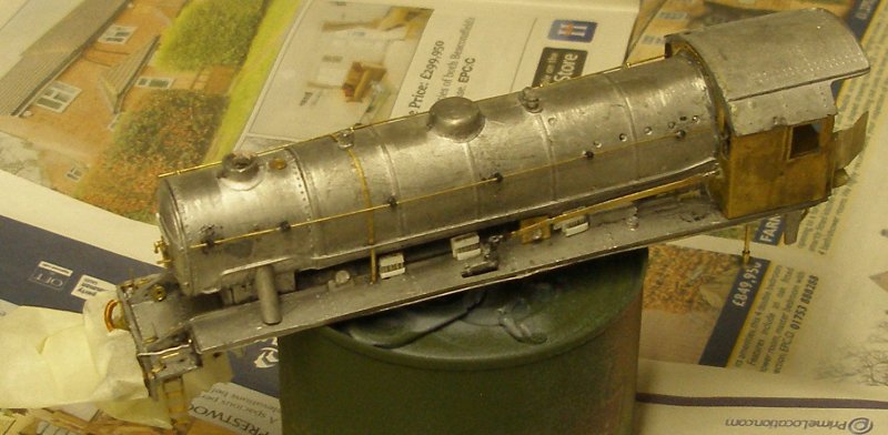 DJH WD 2-8-0 ready for undercoat.