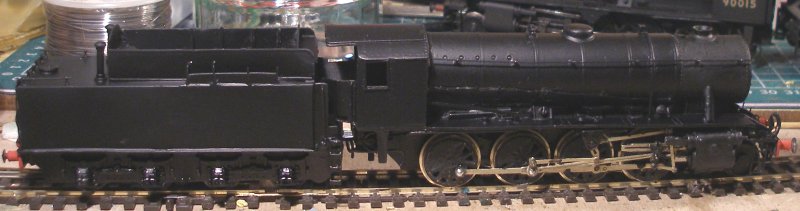 DJH WD 2-8-0 sprayed matt black