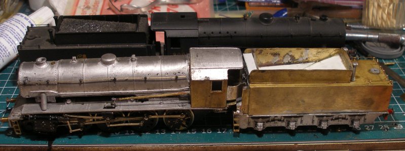 DJH WD 2-8-0 kit alongside Bachmann model