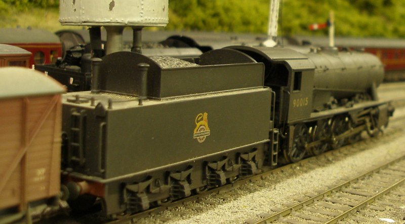 Bachmann WD 2-8-0 without fire iron rack fitted to tender