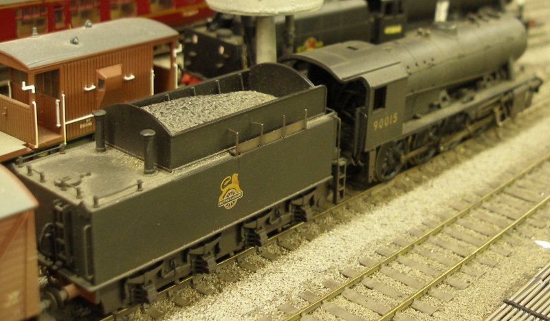 247 Developments fire iron rack affixed to the WD 2-8-0 tender side