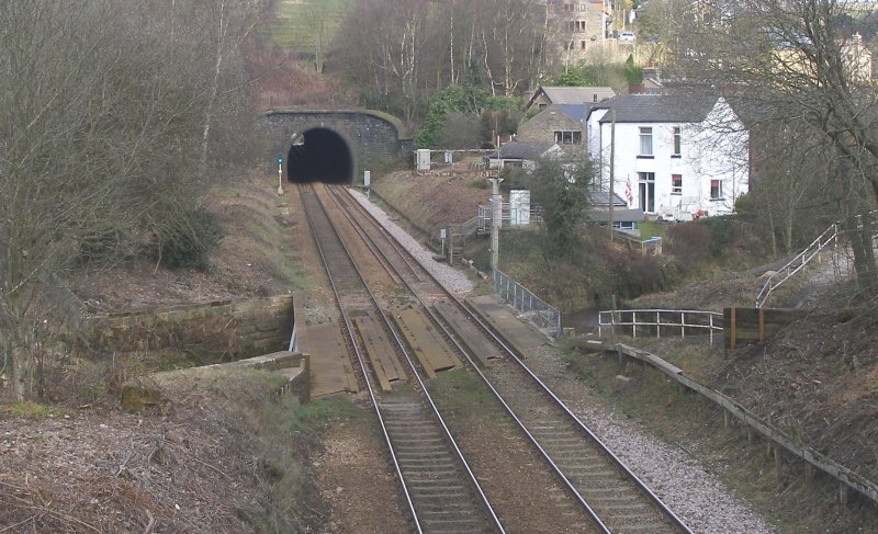 Winterbutlee Tunnel western portal photographed on Friday 25 March 2016