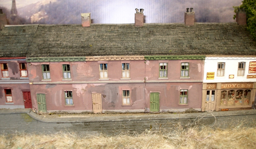 Arkville Model Railway, East Lancashire: terraced houses