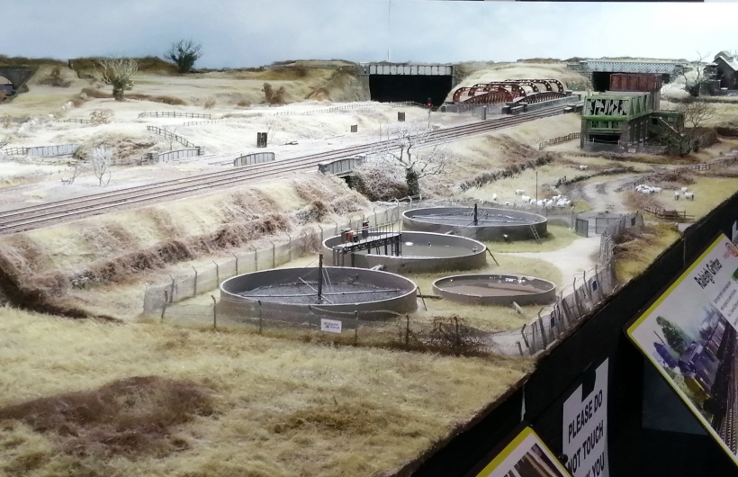 Heaton Lodge 7mm layout: sewage works