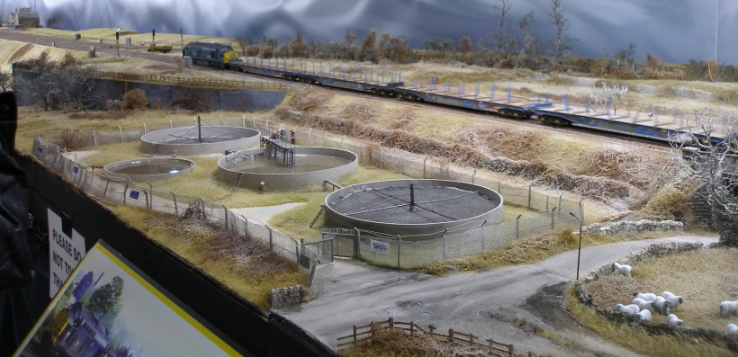 Heaton Lodge 7mm layout: sewage works